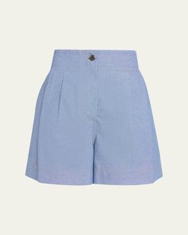 Moncler Chambray Shorts
