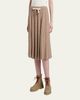 Moncler Check Pleated Wool Midi Skirt - 4