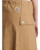 Moncler Cotton-Blend Pleated A-Line Midi Skirt - 5