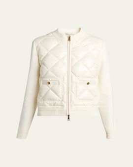 Moncler Cotton Padded Cardigan