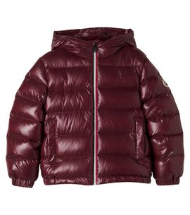 Moncler Enfant Moncler Enfant Aubert hooded down jacket