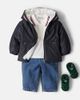 Moncler Enfant Moncler Enfant Baby Alaric denim down jacket - 2