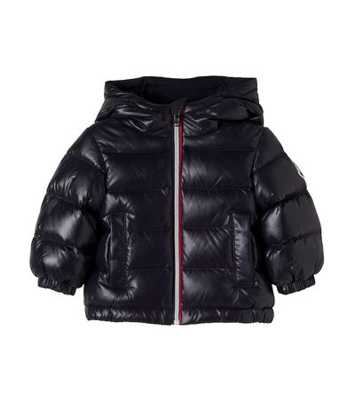 Moncler Enfant Moncler Enfant Baby Aubert hooded down jacket