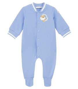 Moncler Enfant Moncler Enfant Baby cotton-blend jersey onesie