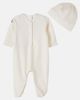 Moncler Enfant Moncler Enfant Baby cotton-blend onesie and beanie set - 3