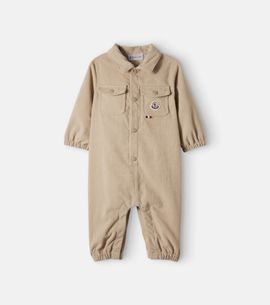 Moncler Enfant Moncler Enfant Baby cotton-lined onesie