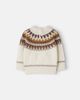 Moncler Enfant Moncler Enfant Baby jacquard wool and cashmere sweater - 3