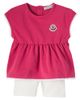 Moncler Enfant Moncler Enfant Baby lace-trimmed cotton-blend top and pants set - 1