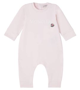 Moncler Enfant Moncler Enfant Baby logo cotton-blend onesie