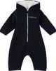 Moncler Enfant Moncler Enfant Baby Navy Embroidered Logo Jumpsuit - 1