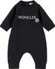 Moncler Enfant Moncler Enfant Baby Navy Logo Romper - 1