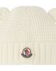 Moncler Enfant Moncler Enfant Baby Off-White Wool Teddy Bear Ears Beanie - 1