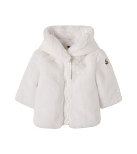 Moncler Enfant Moncler Enfant Baby Viona hooded teddy jacket