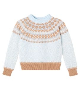 Moncler Enfant Moncler Enfant BouclÃ© wool-blend sweater