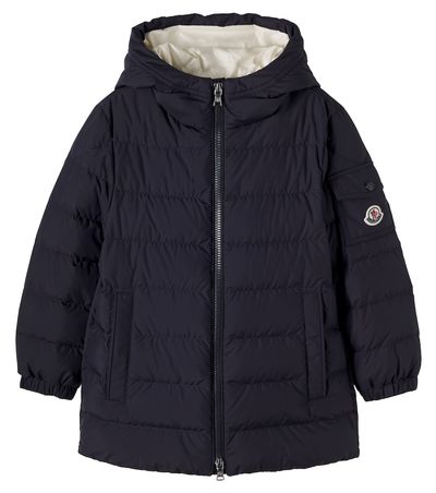 Moncler Enfant Moncler Enfant Brannock hooded quilted down jacket