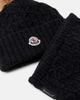 Moncler Enfant Moncler Enfant Cable-knit wool-blend beanie and scarf set - 3