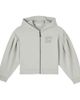 Moncler Enfant Moncler Enfant Cropped logo cotton fleece hoodie - 1
