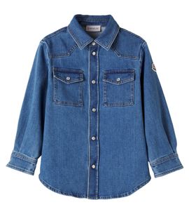 Moncler Enfant Moncler Enfant Denim shirt