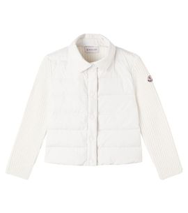 Moncler Enfant Moncler Enfant Down-paneled cardigan