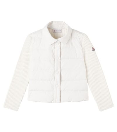 Moncler Enfant Moncler Enfant Down-paneled cardigan