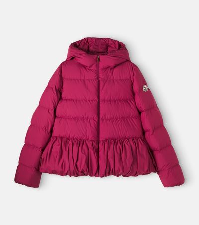 Moncler Enfant Moncler Enfant Elusia ruffled down jacket