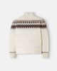 Moncler Enfant Moncler Enfant Fair Isle virgin wool down cardigan - 3