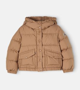 Moncler Enfant Moncler Enfant Hooded technical down jacket