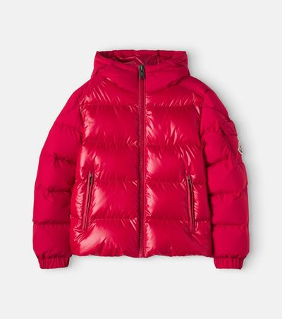 Moncler Enfant Moncler Enfant Hyoseris hooded down jacket