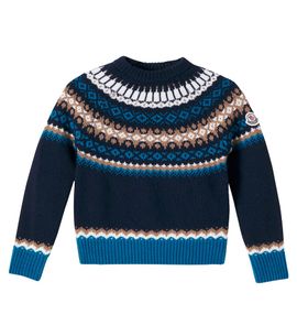 Moncler Enfant Moncler Enfant Intarsia virgin wool sweater