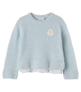 Moncler Enfant Moncler Enfant Layered wool-blend sweater