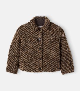 Moncler Enfant Moncler Enfant Logo bouclé jacket