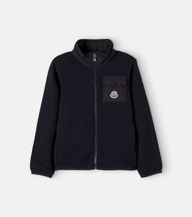 Moncler Enfant Moncler Enfant Logo cotton cardigan