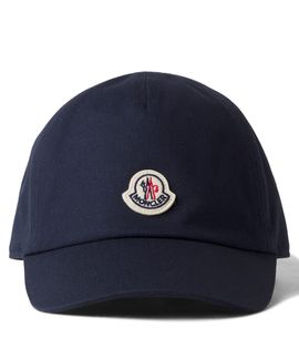 Moncler Enfant Moncler Enfant Logo cotton twill baseball cap