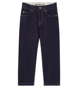 Moncler Enfant Moncler Enfant Logo jeans