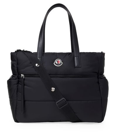 Moncler Enfant Moncler Enfant Logo quilted diaper bag