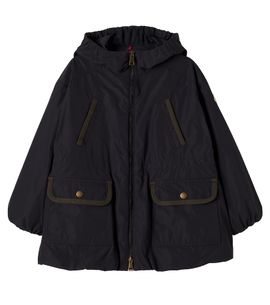 Moncler Enfant Moncler Enfant Logo raincoat