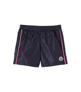 Moncler Enfant Moncler Enfant Logo swim trunks