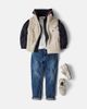 Moncler Enfant Moncler Enfant Merek teddy down vest - 2