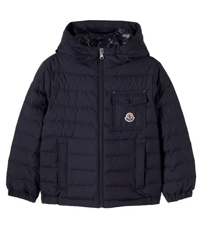 Moncler Enfant Moncler Enfant Quillon hooded quilted down jacket