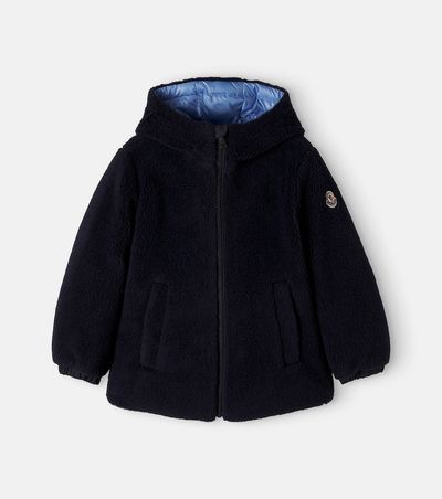 Moncler Enfant Moncler Enfant Reversible teddy down jacket