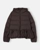 Moncler Enfant Moncler Enfant Ruffle down jacket - 1