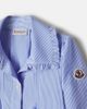Moncler Enfant Moncler Enfant Ruffled striped shirt dress - 3
