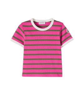 Moncler Enfant Moncler Enfant Striped cotton T-shirt