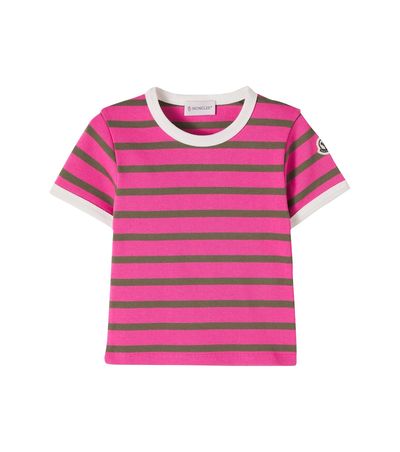 Moncler Enfant Moncler Enfant Striped cotton T-shirt