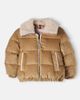 Moncler Enfant Moncler Enfant Teddy-trimmed cotton corduroy down jacket - 1