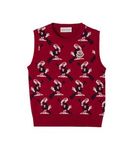 Moncler Enfant Moncler Enfant Virgin wool sweater vest
