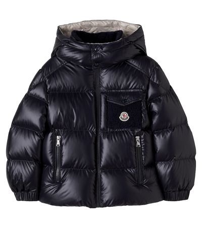 Moncler Enfant Moncler Enfant Yule hooded down jacket