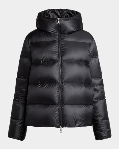Moncler Feligule Hooded Short Down Jacket