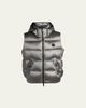 Moncler Fluidite Zip-Front Down Vest - 1