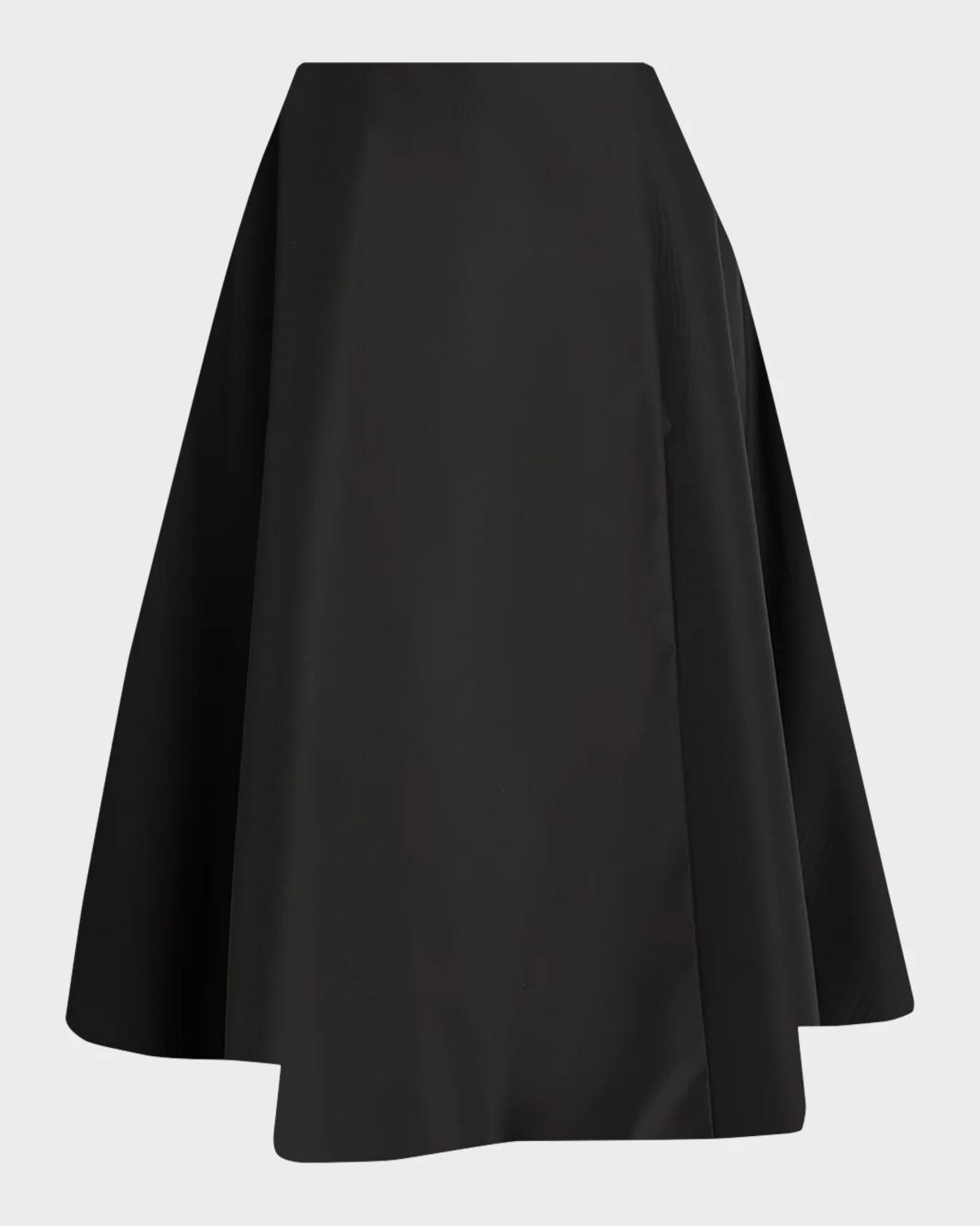 Moncler Full A-Line Midi Skirt
